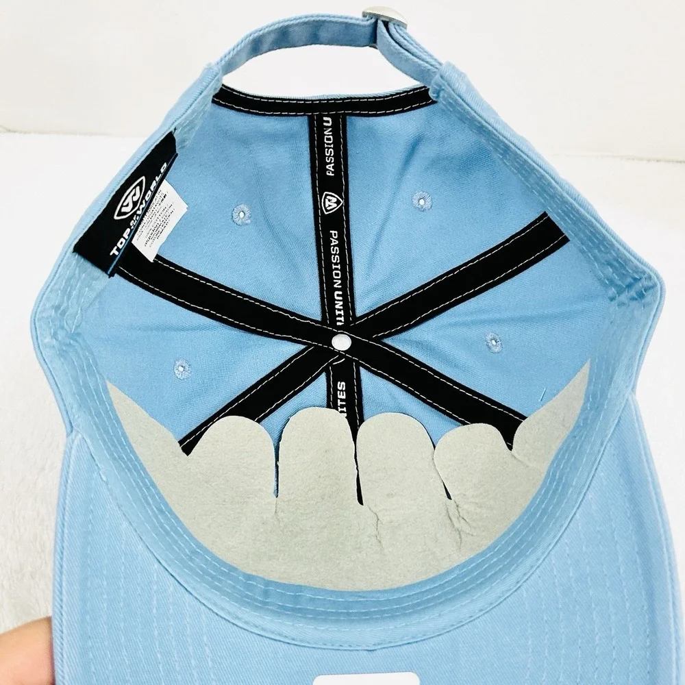 North Carolina‎ Tar Heels Top of the World Slice Hat Cap Adjustable Strapback